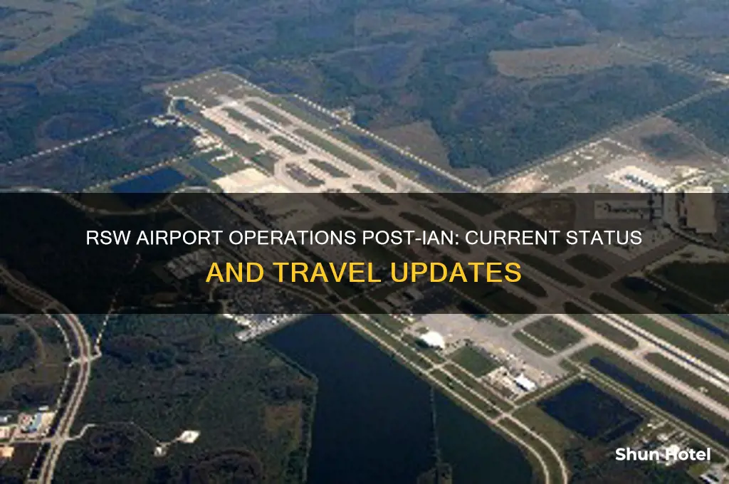 is rsw airport open after ian