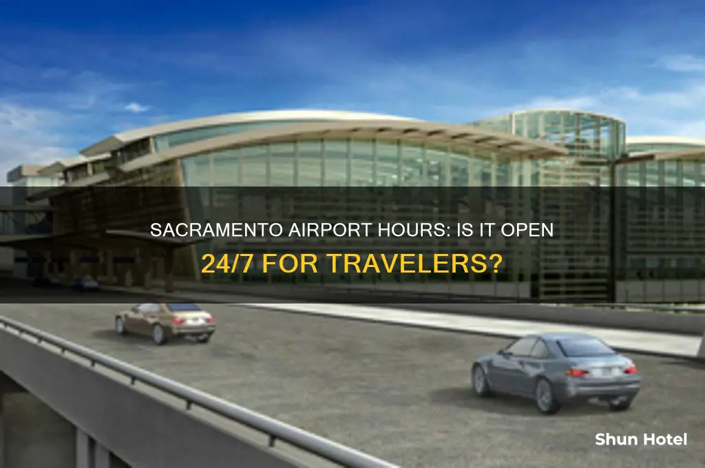 is sacramento airport open 24 hours