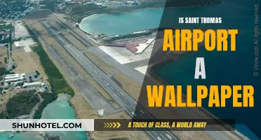 The Beauty of Saint Thomas Airport Captured in Wallpaper