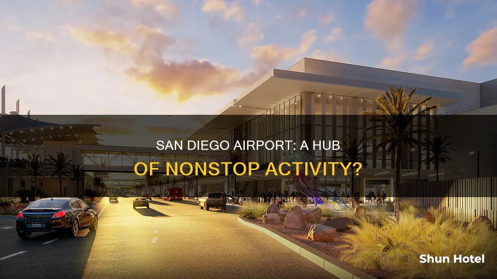 is san diego a busy airport