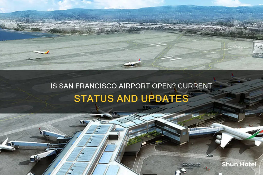 is san fran airport open