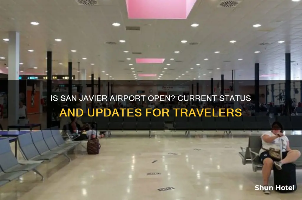 is san javier airport open