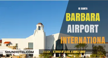 Is Santa Barbara Airport International? Exploring Its Global Connectivity