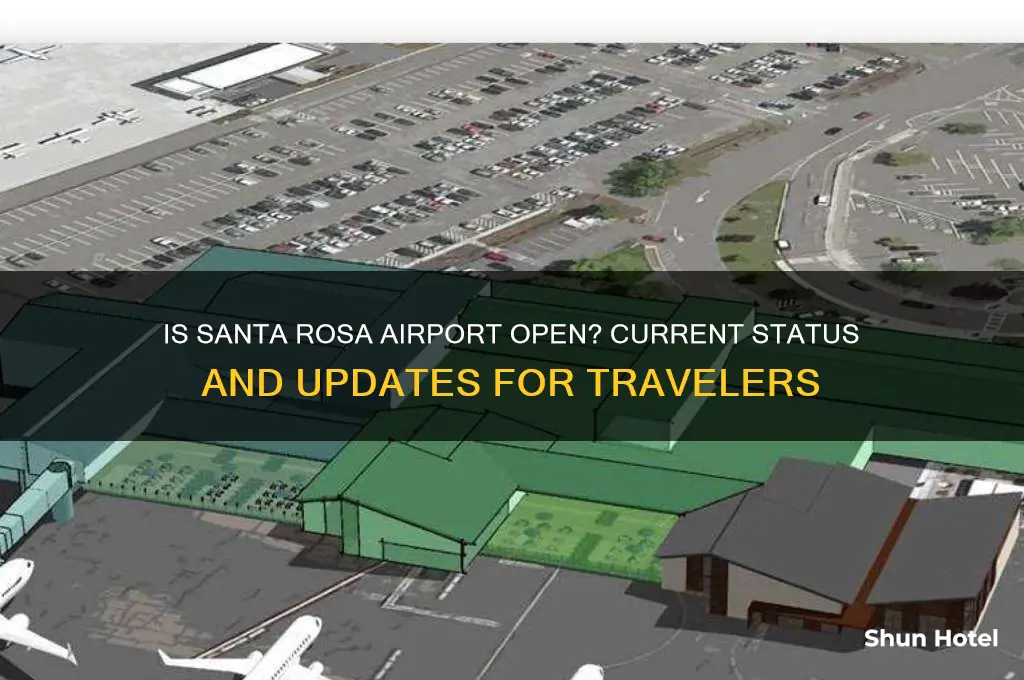 is santa rosa airport open