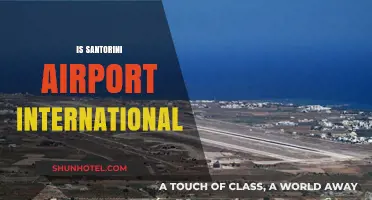 Is Santorini Airport International? Exploring Its Global Connectivity and Services