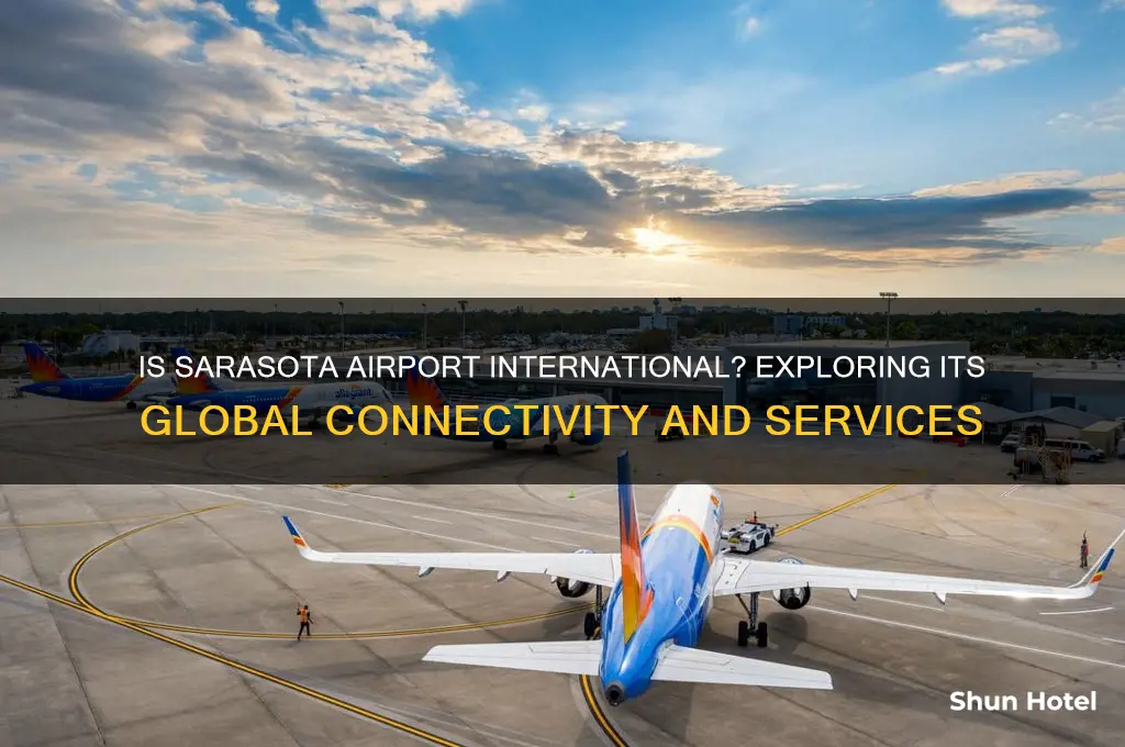 is sarasota airport an international