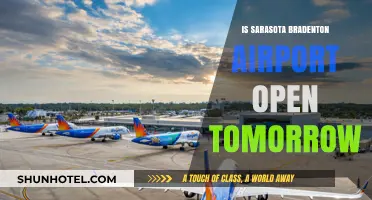 Is Sarasota Bradenton Airport Open Tomorrow? Check the Latest Updates