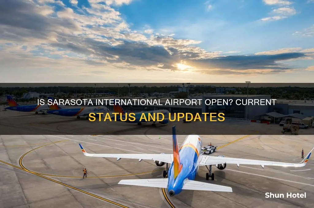 is sarasota international airport open