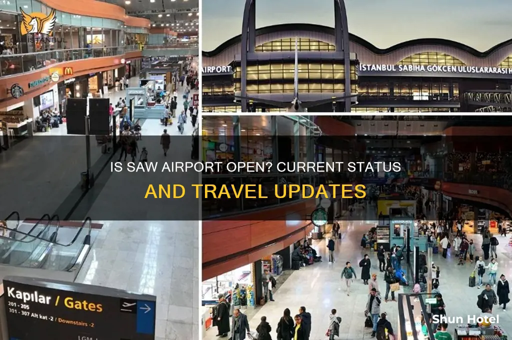 is saw airport open