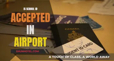 School IDs: Valid Airport Identification?