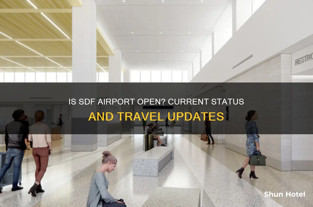 is sdf airport open
