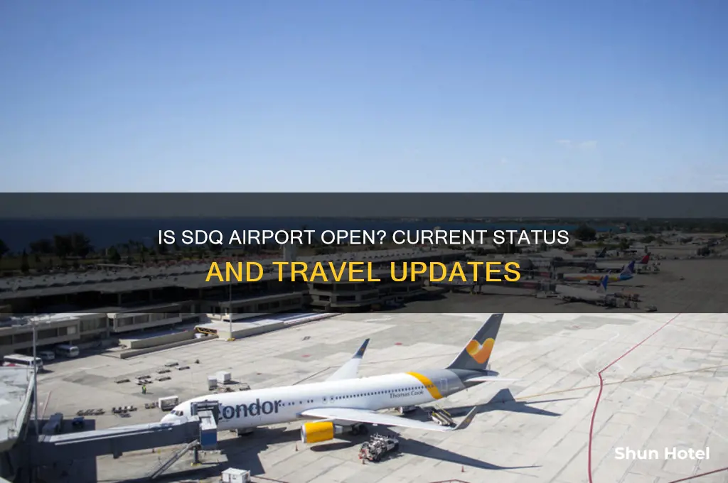 is sdq airport open