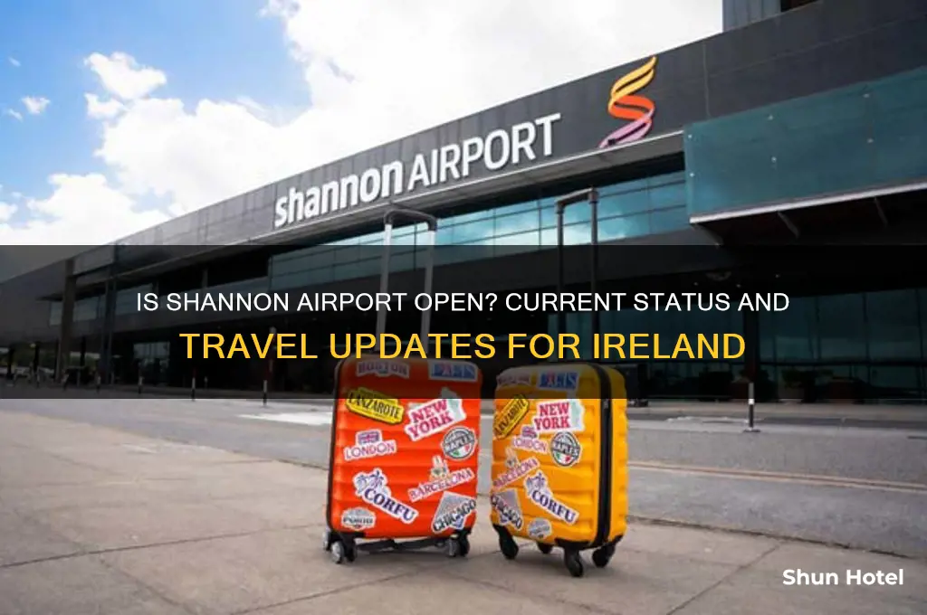 is shannon airport in ireland open