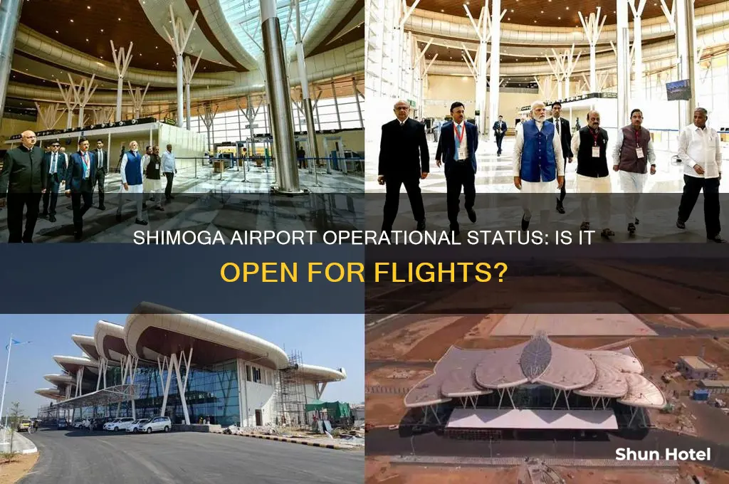is shimoga airport open