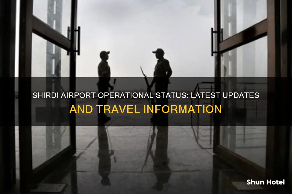 is shirdi airport open