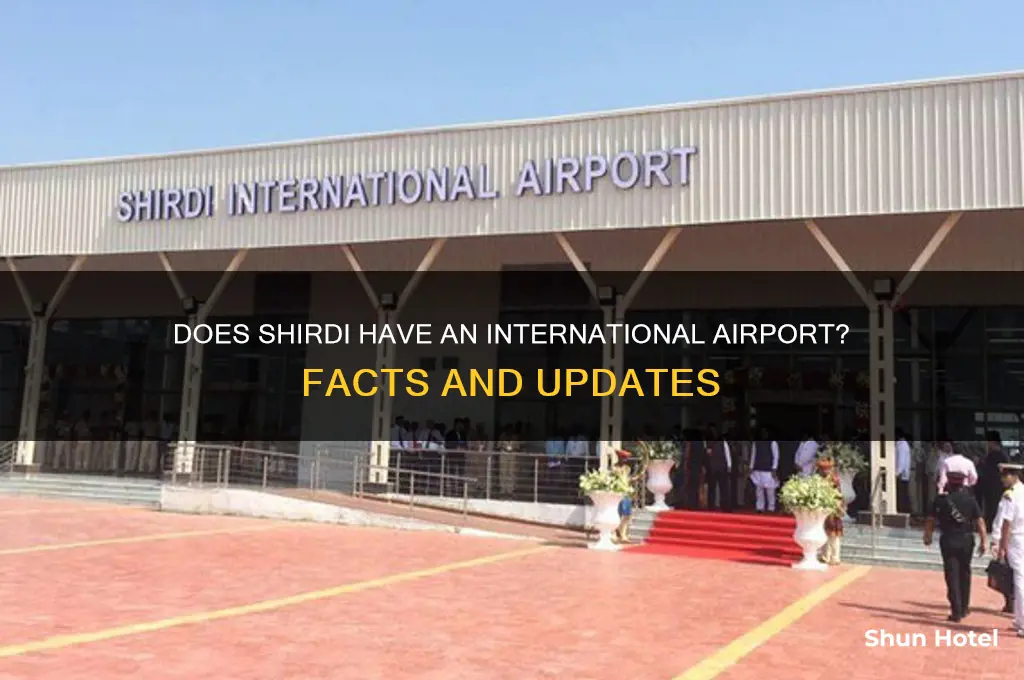 is shirdi has international airport