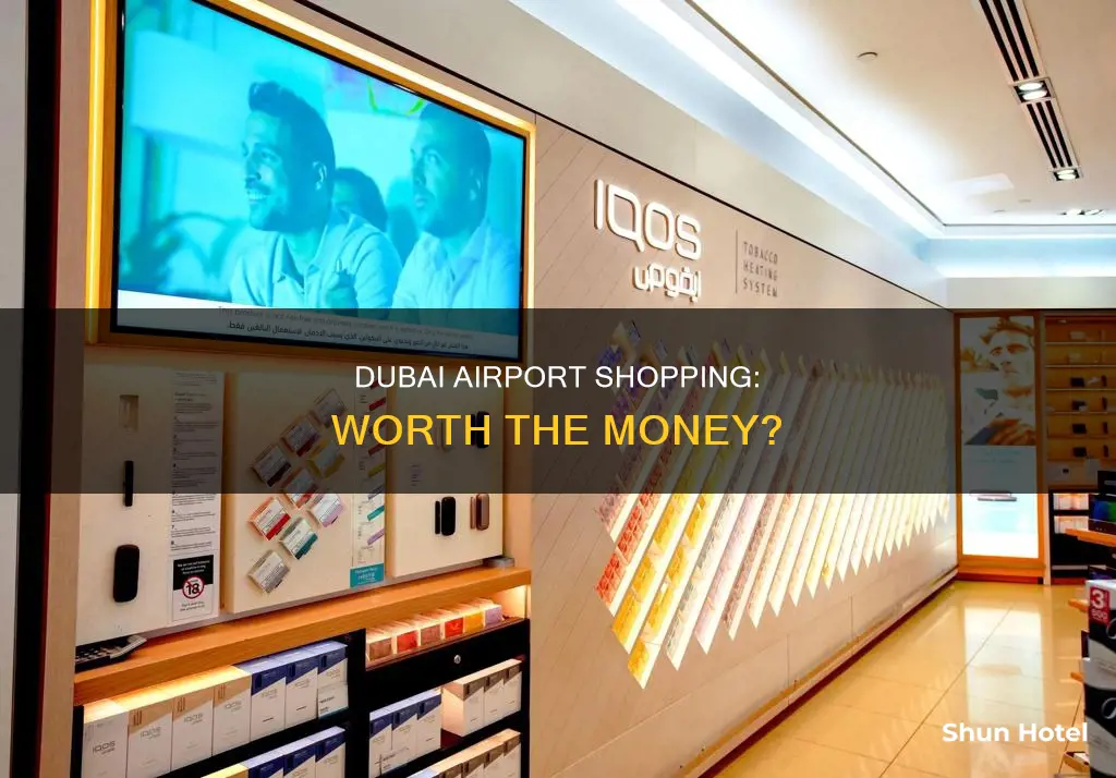 is shopping at dubai airport expensive