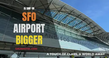 Which Airport is Larger: SFO or SMF?