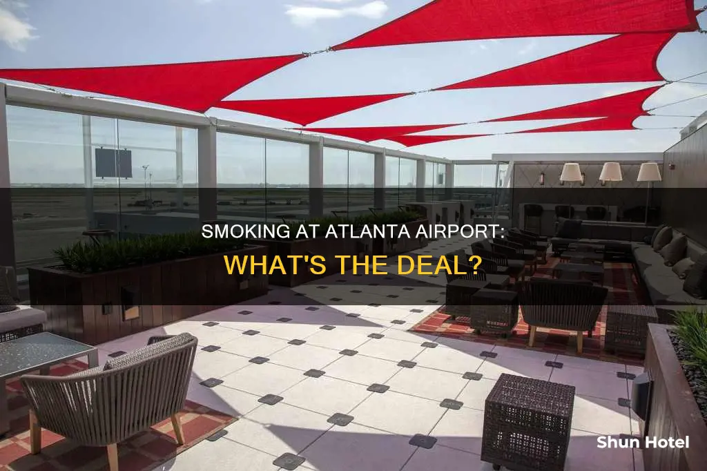 is smoking allowed at atlanta airport