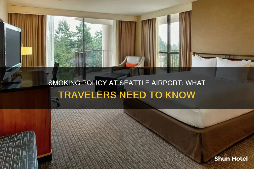 is smoking allowed in seattle airport