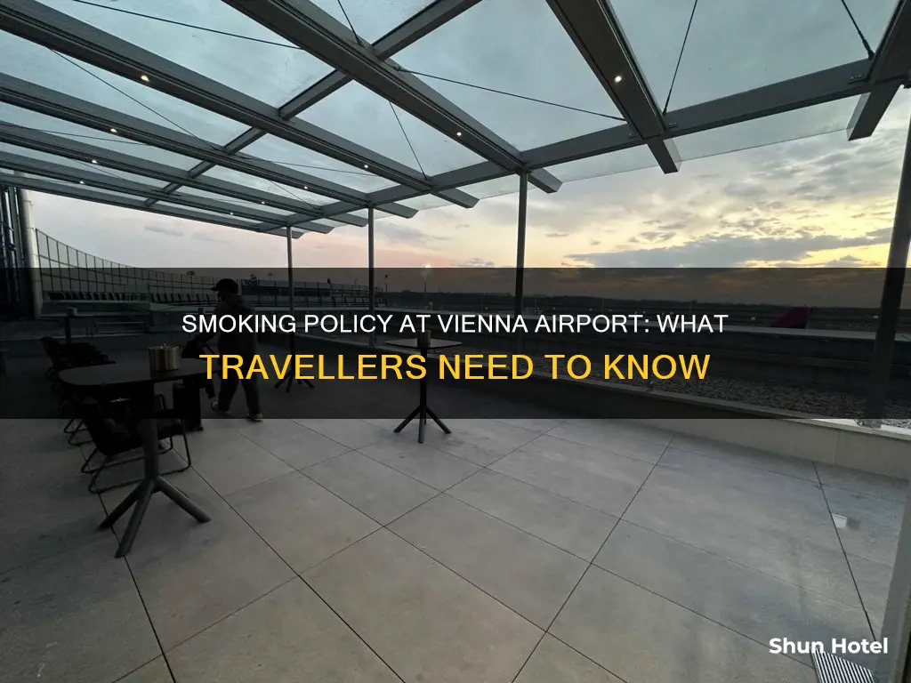 is smoking allowed in vienna airport