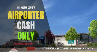 Sonoma County Airporter: Cash or Card?