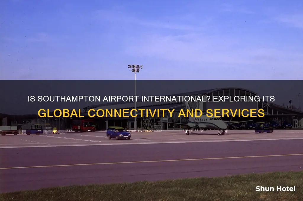 is southampton airport international