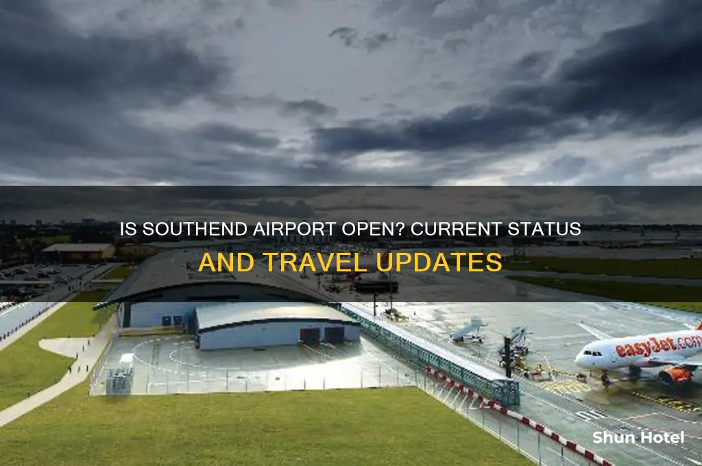 is southend airport open