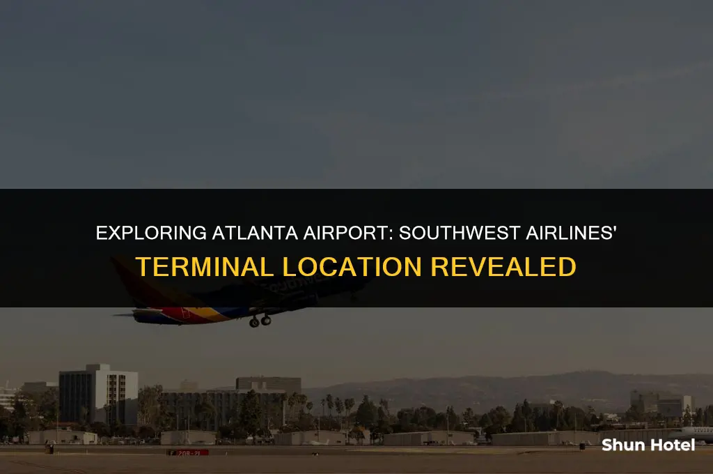 is southwest airlines in the north terminal at atlanta airport