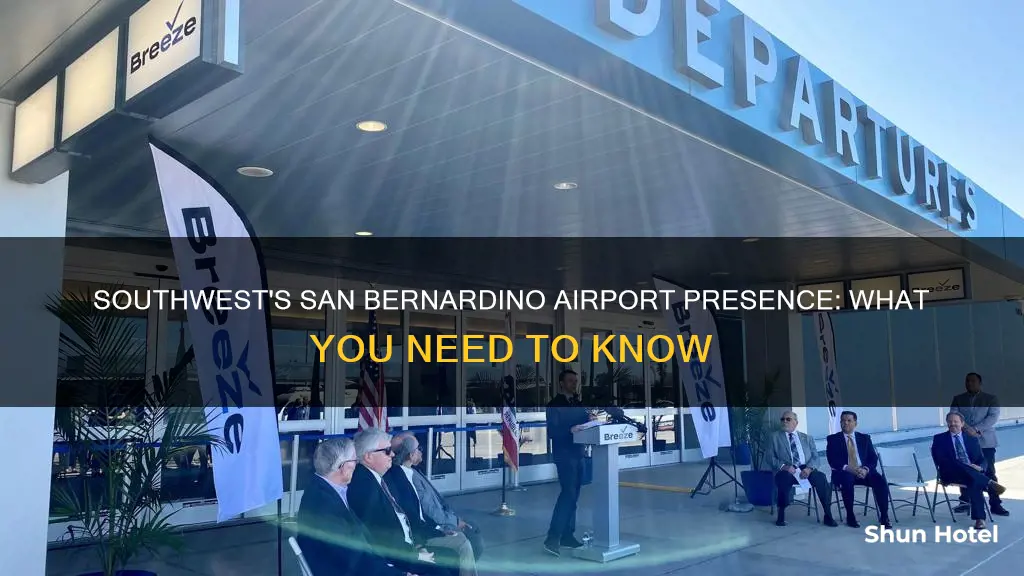 is southwest at san bernardino airport