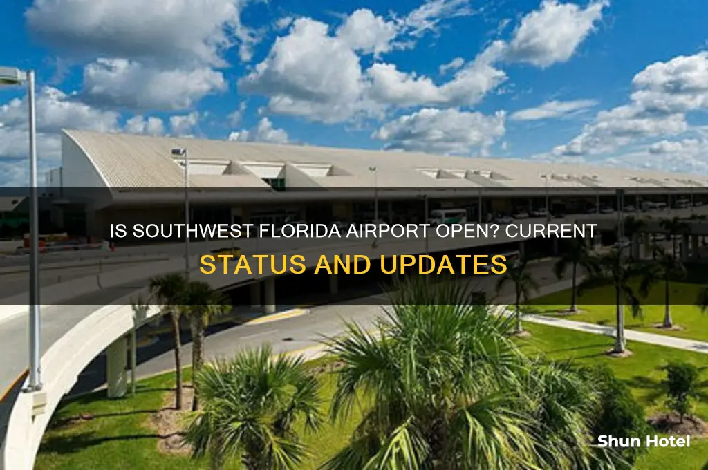 is southwest florida airport open