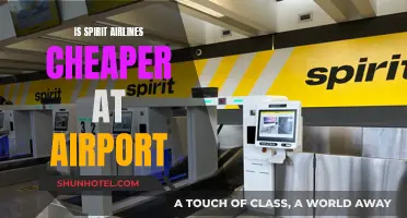 Spirit Airlines: Airport vs Online Booking Costs