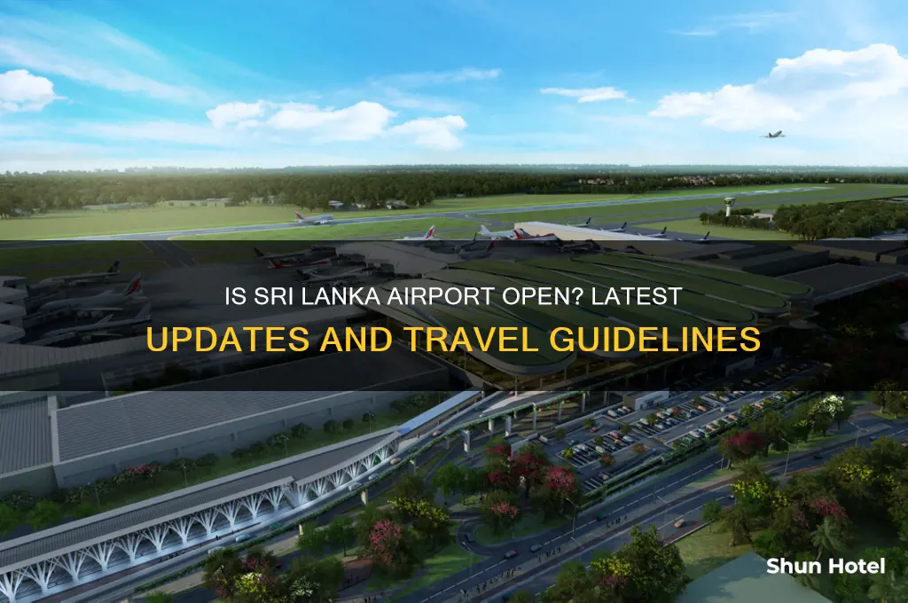 is sri lanka airport open