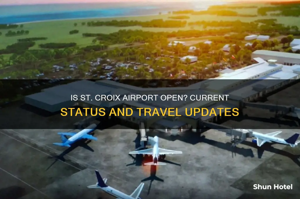 is st croix airport open