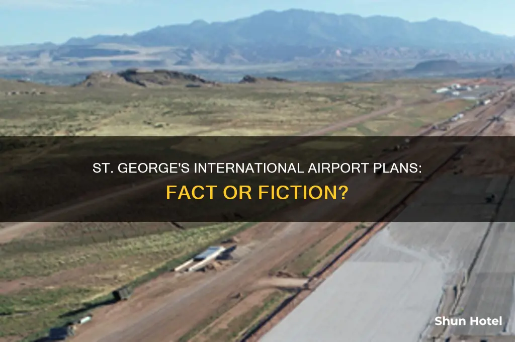 is st george going to build an international airport
