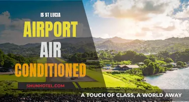 St. Lucia Airport: Comfortable Landings in Air-Conditioned Terminals