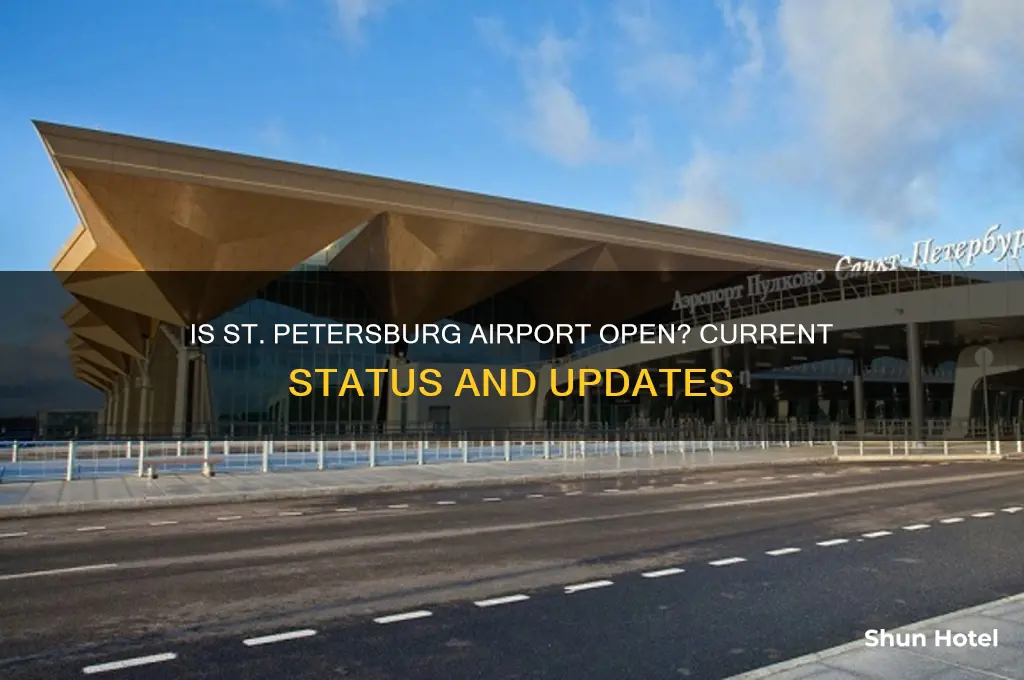 is st petersburg airport open