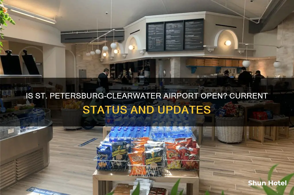 is st petersburg clearwater airport open