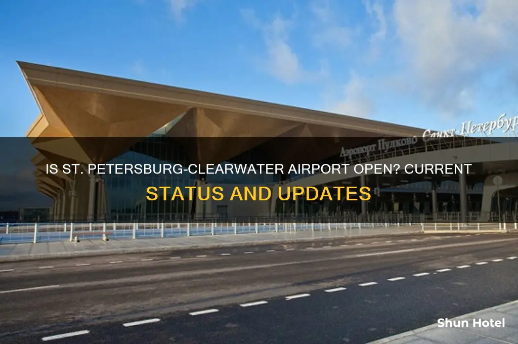 is st petersburg florida airport open
