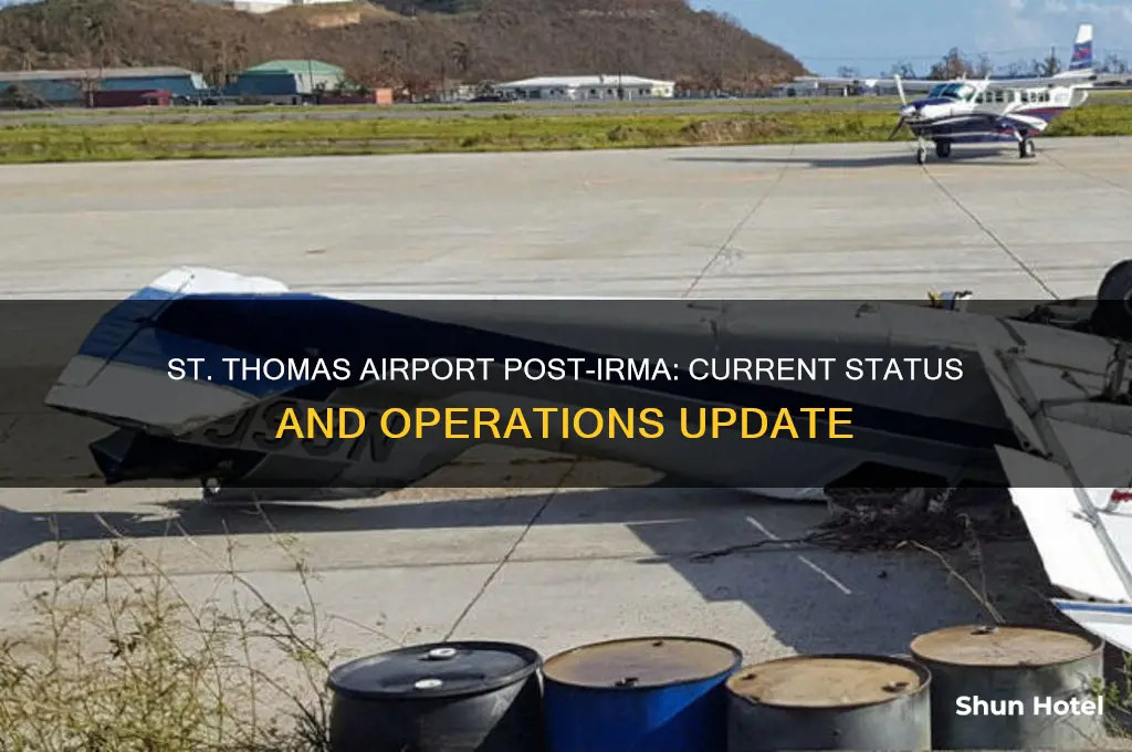 is st thomas airport open after irma