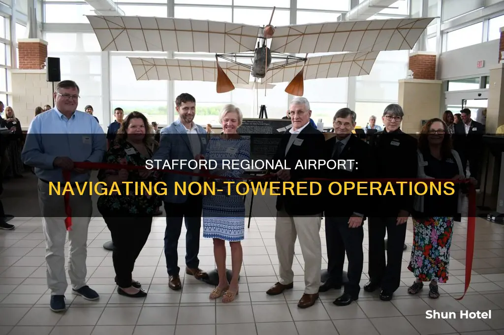 is stafford regional airport non towered