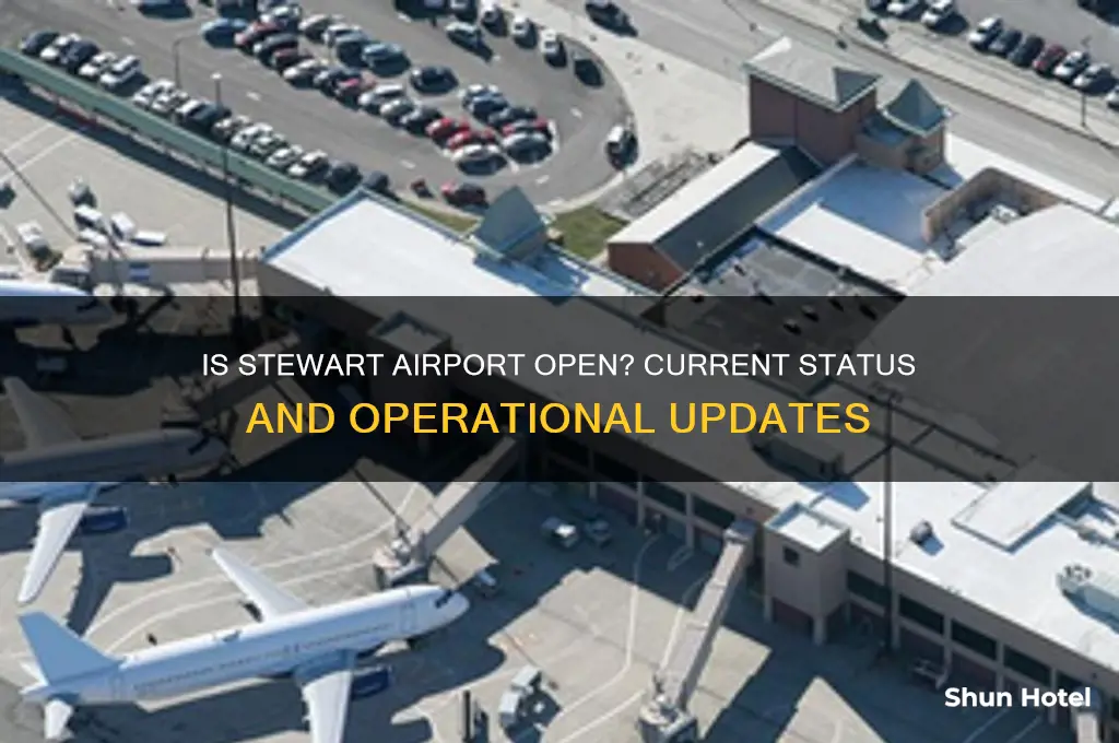 is stewart airport open