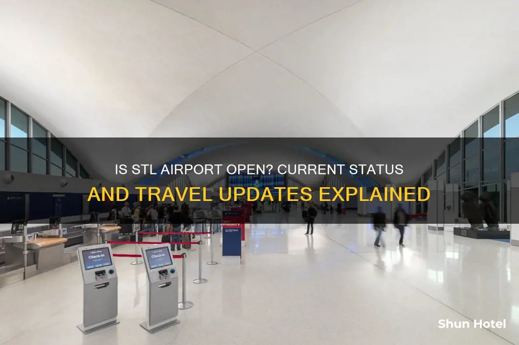 is stl airport open