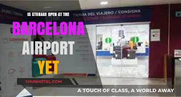 Barcelona Airport Storage Update: Is the Facility Open Now?