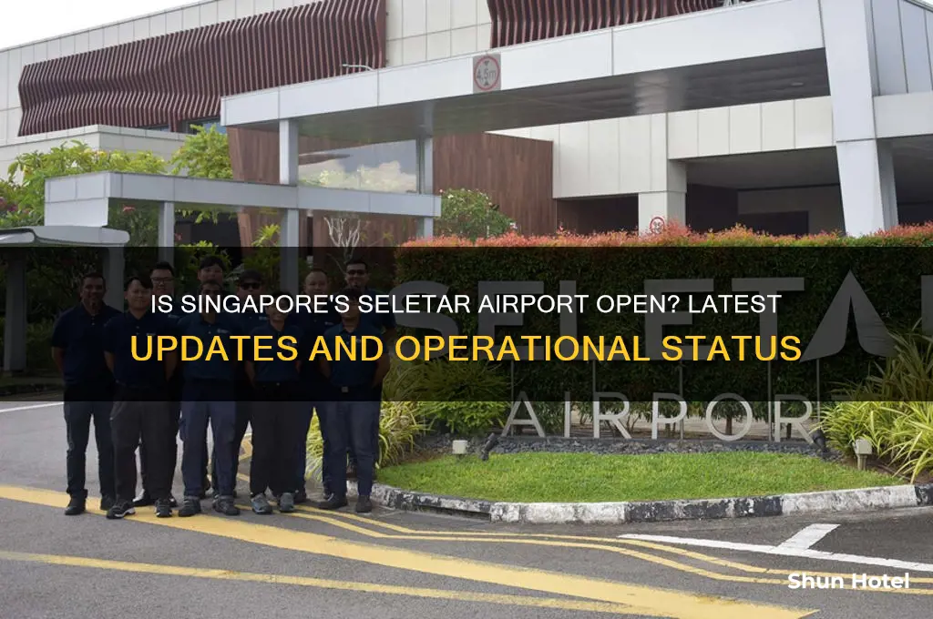 is stt airport open