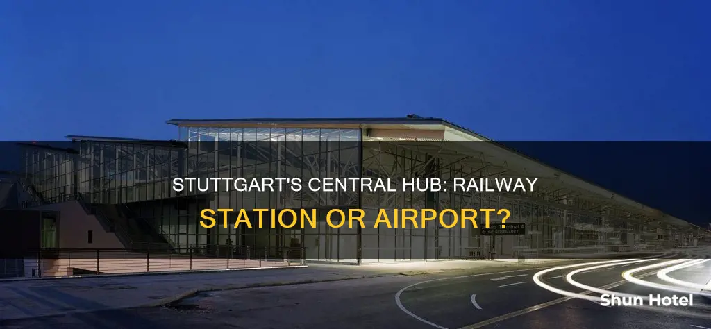 is stuttgart railway station an airport