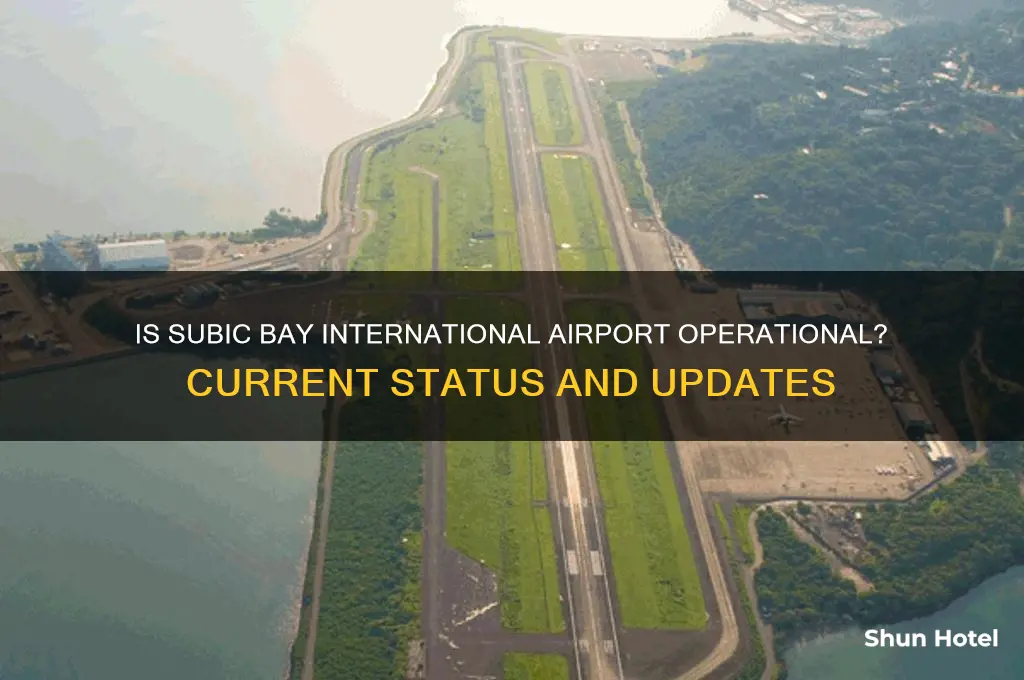 is subic bay international airport open