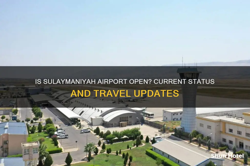 is sulaymaniyah airport open