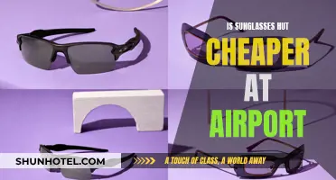 Sunglasses Hut: Airport Shopping, Cheaper or Expensive?