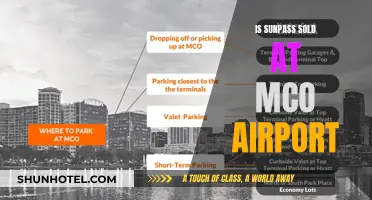 SunPass Availability at Orlando International Airport